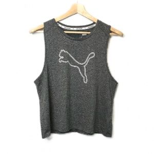 Women’s Puma Cropped Workout Top sz XL Tank